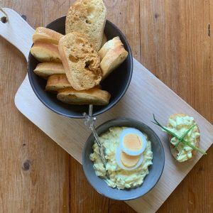 Recept zelfgemaakte eiersalade