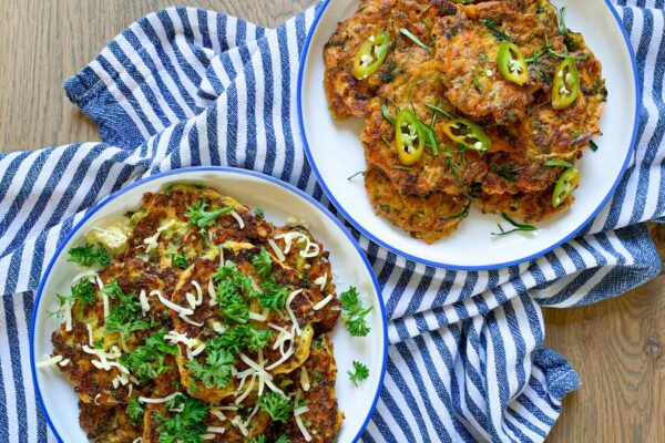 Recept Courgettepannenkoekjes met kaas en Aziatisch