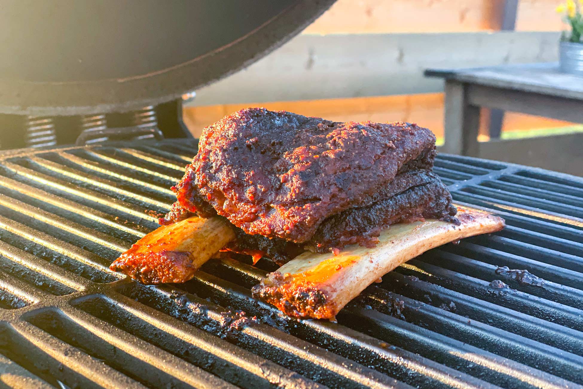 Barbecue recept shortribs