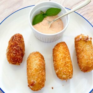 Recept Croquettas de jamón