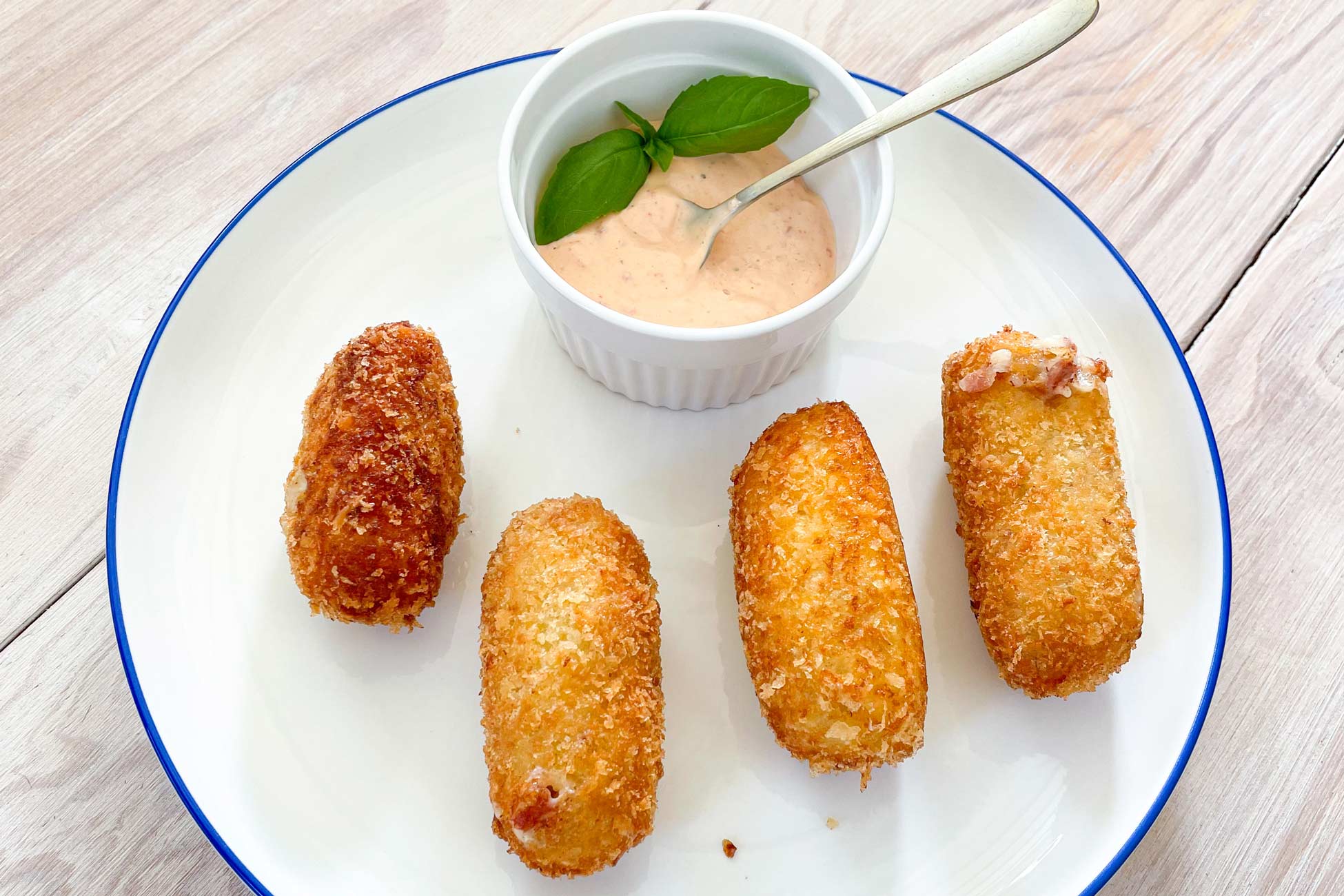 Recept Croquettas de jamón