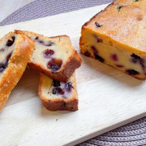 Recept snelle cake blauwe bessen